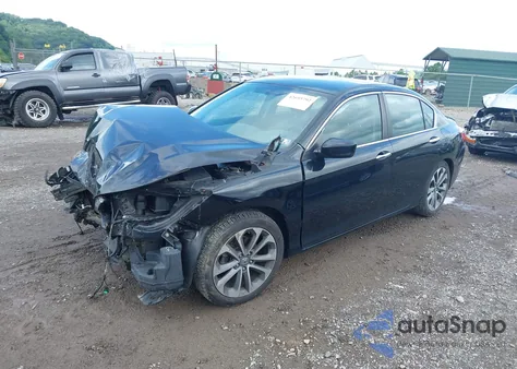 2014 Honda Accord Sport из США, поврежденный, VIN 1HGCR2F53EA125921